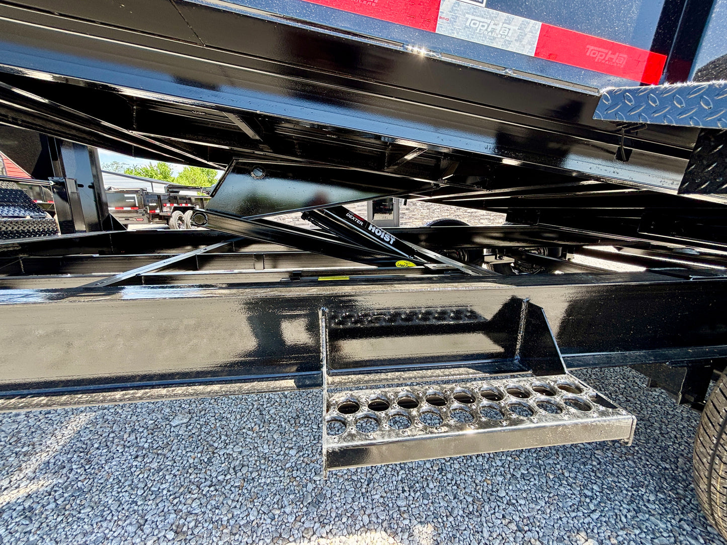 2026 Top Hat 16' 14K Gooseneck Dump Trailer
