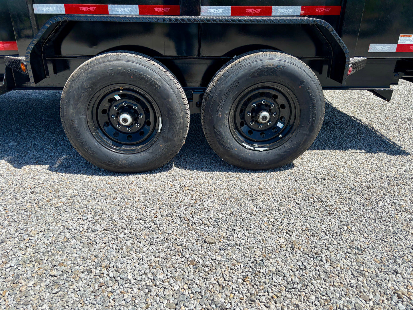 2026 Top Hat 16' 14K Gooseneck Dump Trailer With 4' Sides