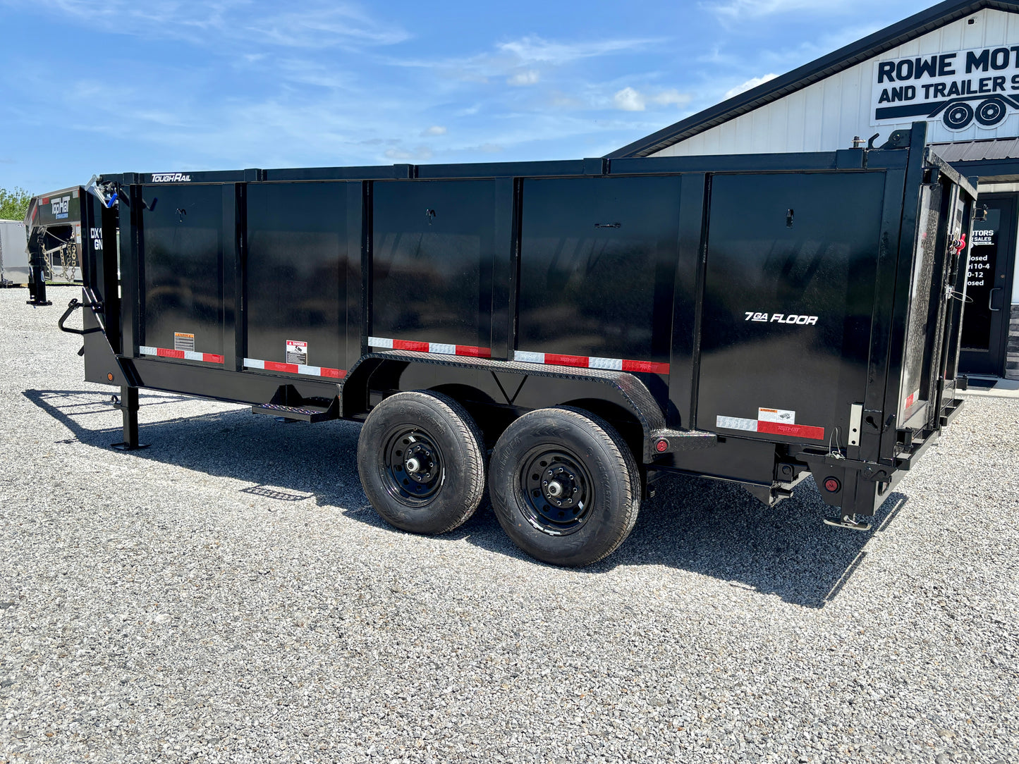 2026 Top Hat 16' 14K Gooseneck Dump Trailer With 4' Sides