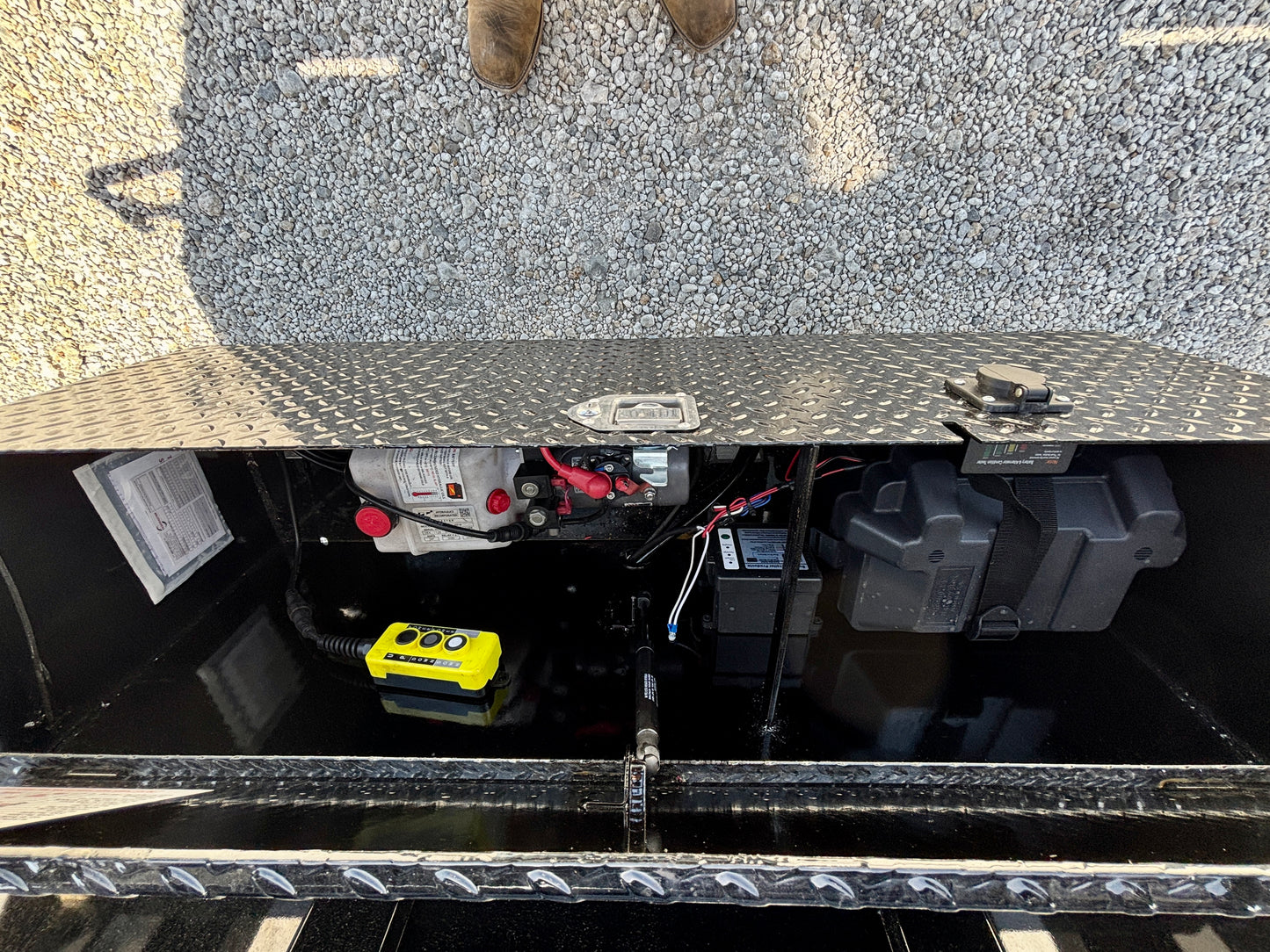 2026 Top Hat 16' 14K Gooseneck Dump Trailer With 4' Sides