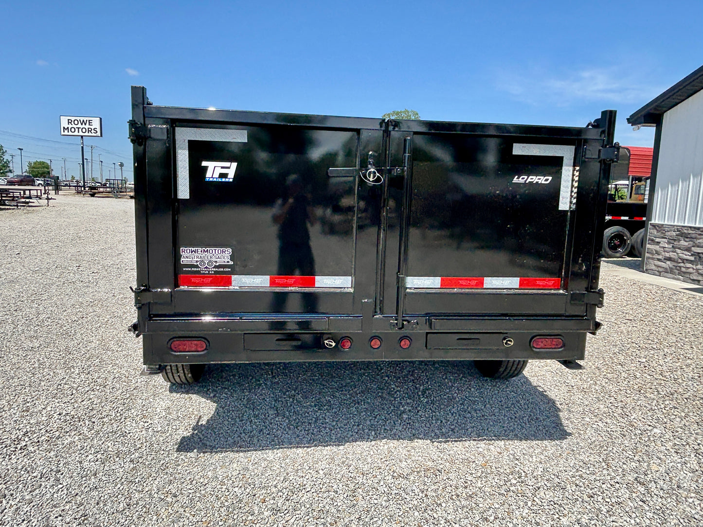 2026 Top Hat 16' 20K Gooseneck Dump Trailer