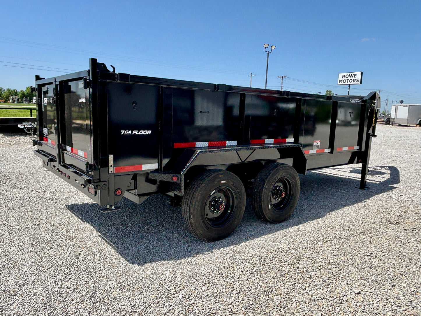 2026 Top Hat 16' 20K Gooseneck Dump Trailer