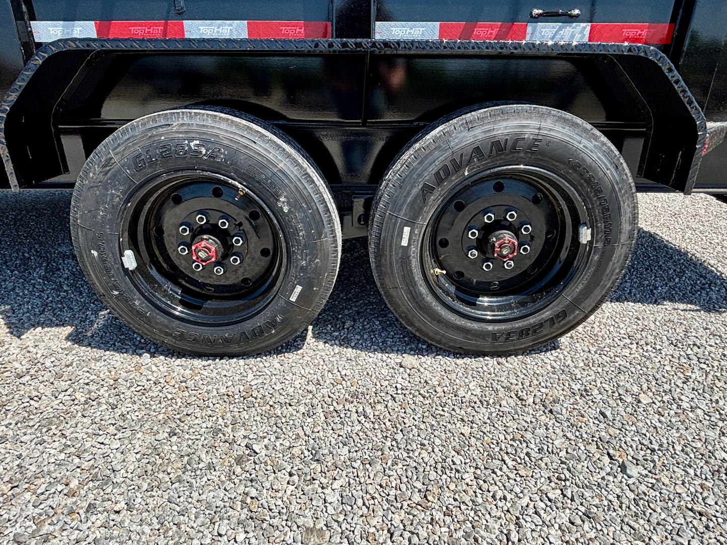 2026 Top Hat 16' 16K Gooseneck Dump Trailer