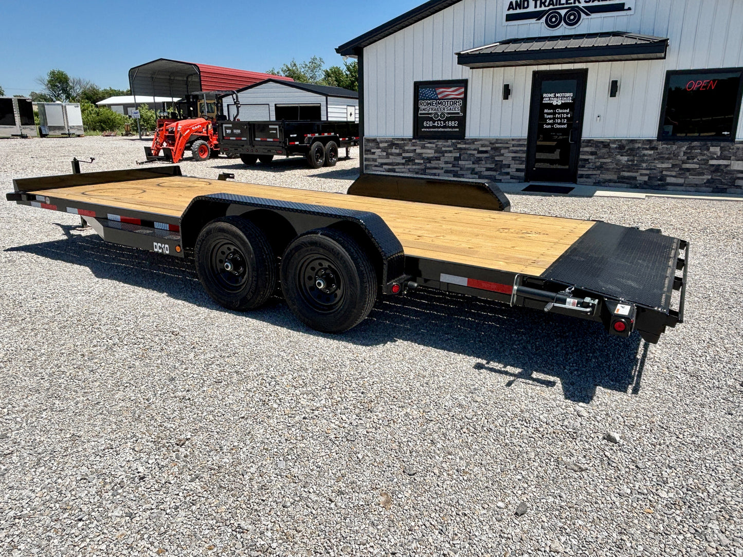 2026 Top Hat 20' 10K Car Hauler Trailer