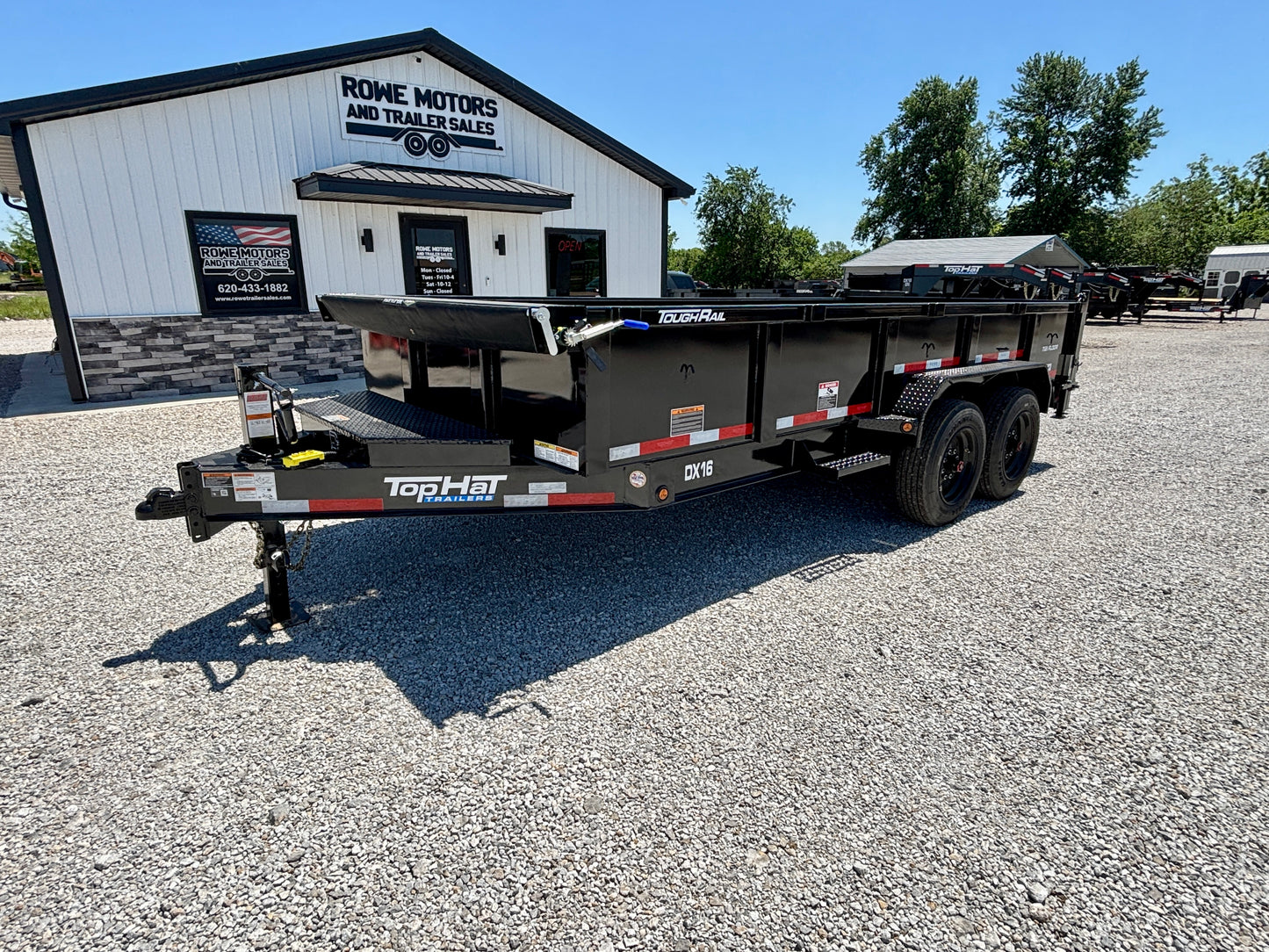2026 Top Hat 16' 16K Dump Trailer