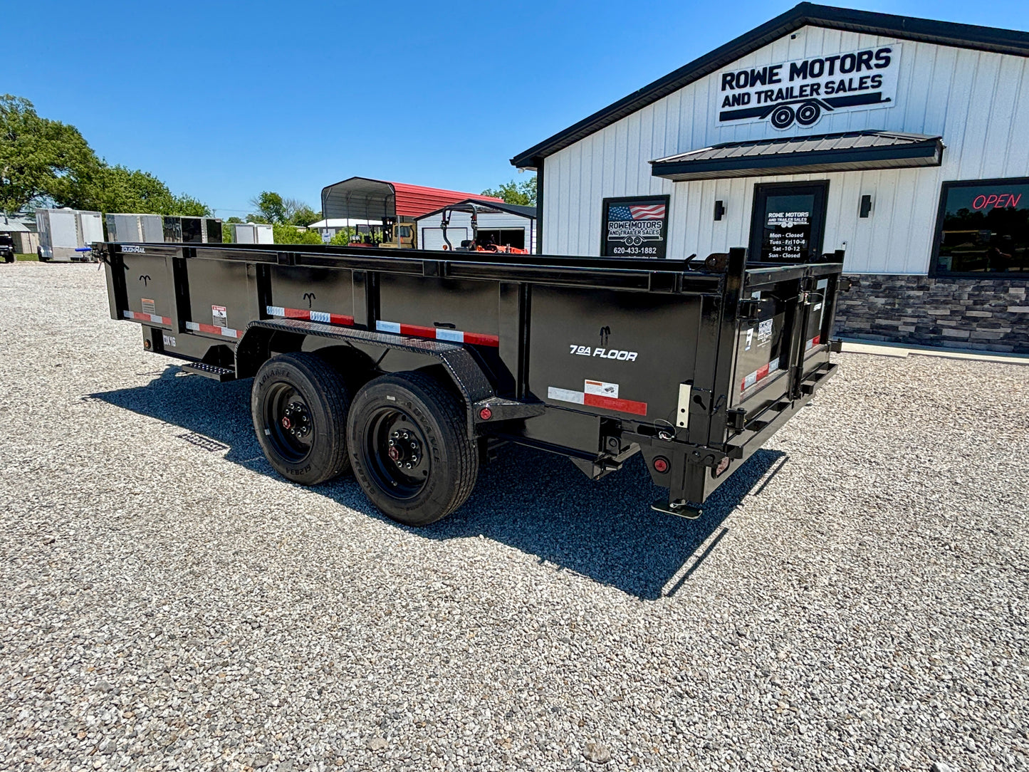 2026 Top Hat 16' 16K Dump Trailer