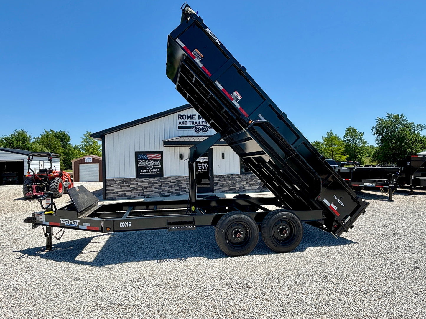 2026 Top Hat 16' 16K Dump Trailer