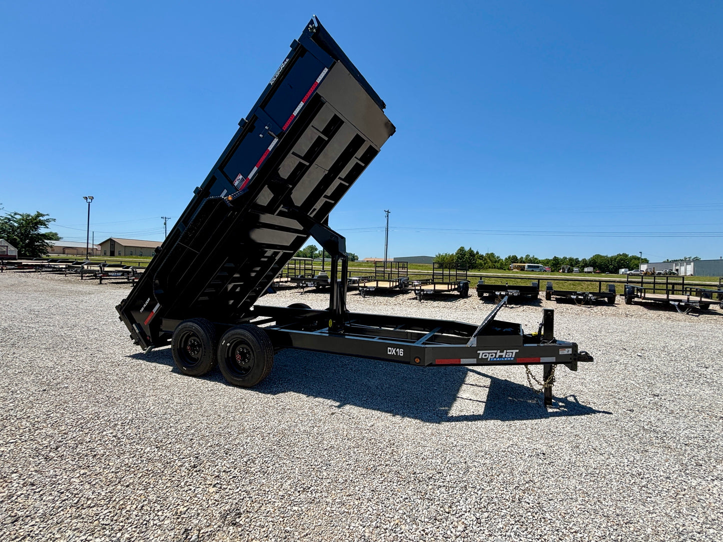 2026 Top Hat 16' 16K Dump Trailer