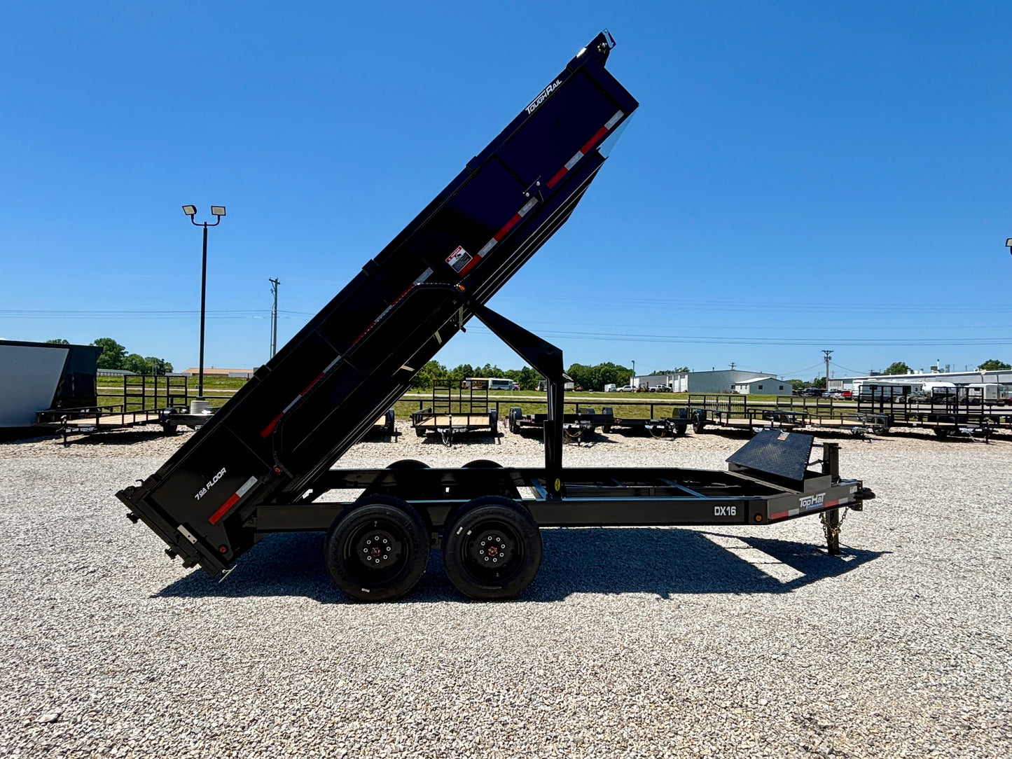2026 Top Hat 16' 16K Dump Trailer