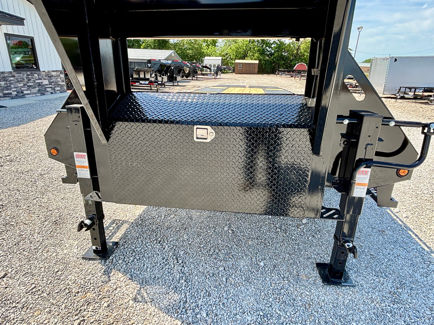 2026 Top Hat 30' 24K Gooseneck Flatbed Trailer