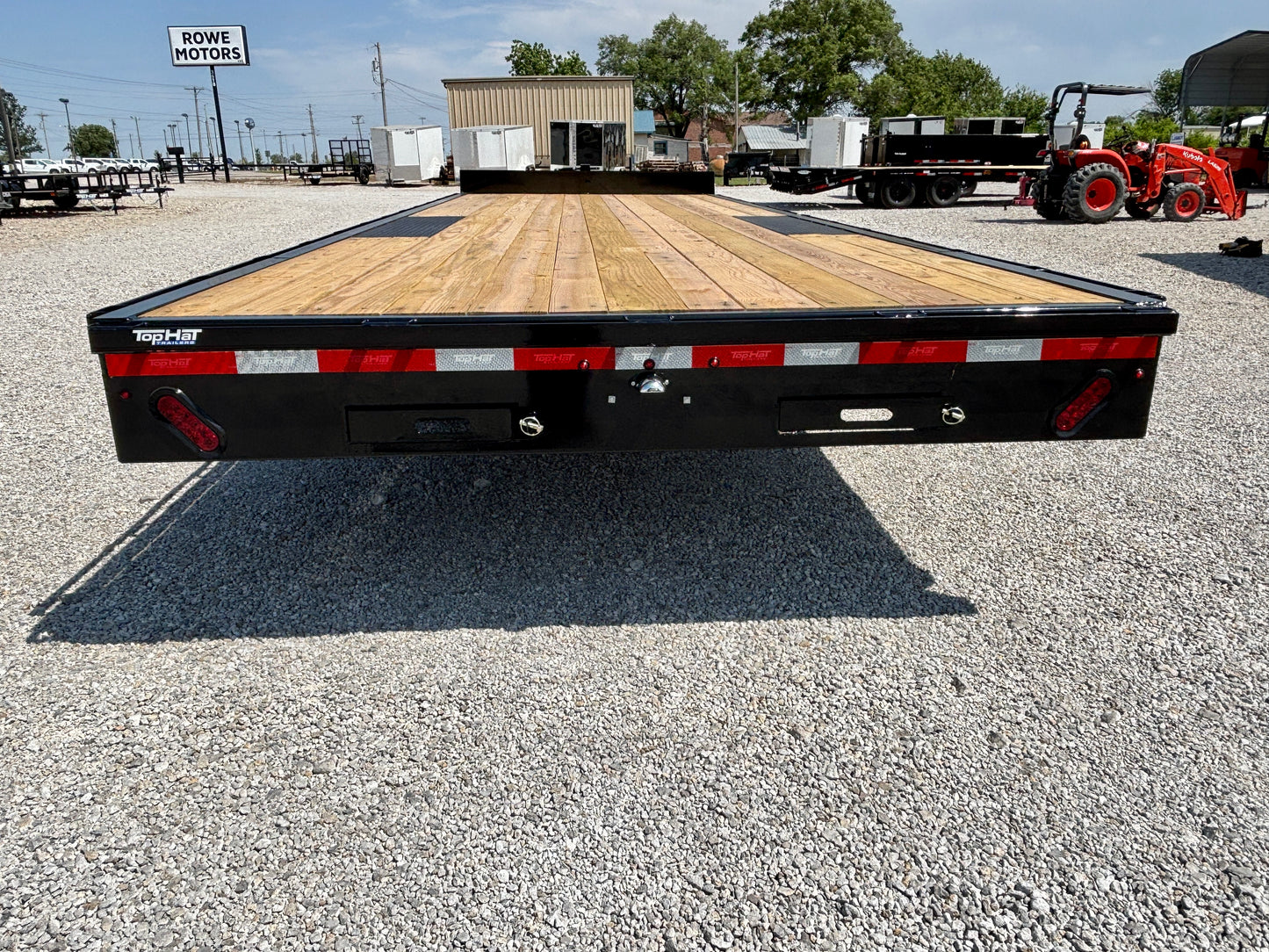 2026 Top Hat 102" x 24' 14K Bumper Pull Deckover Trailer