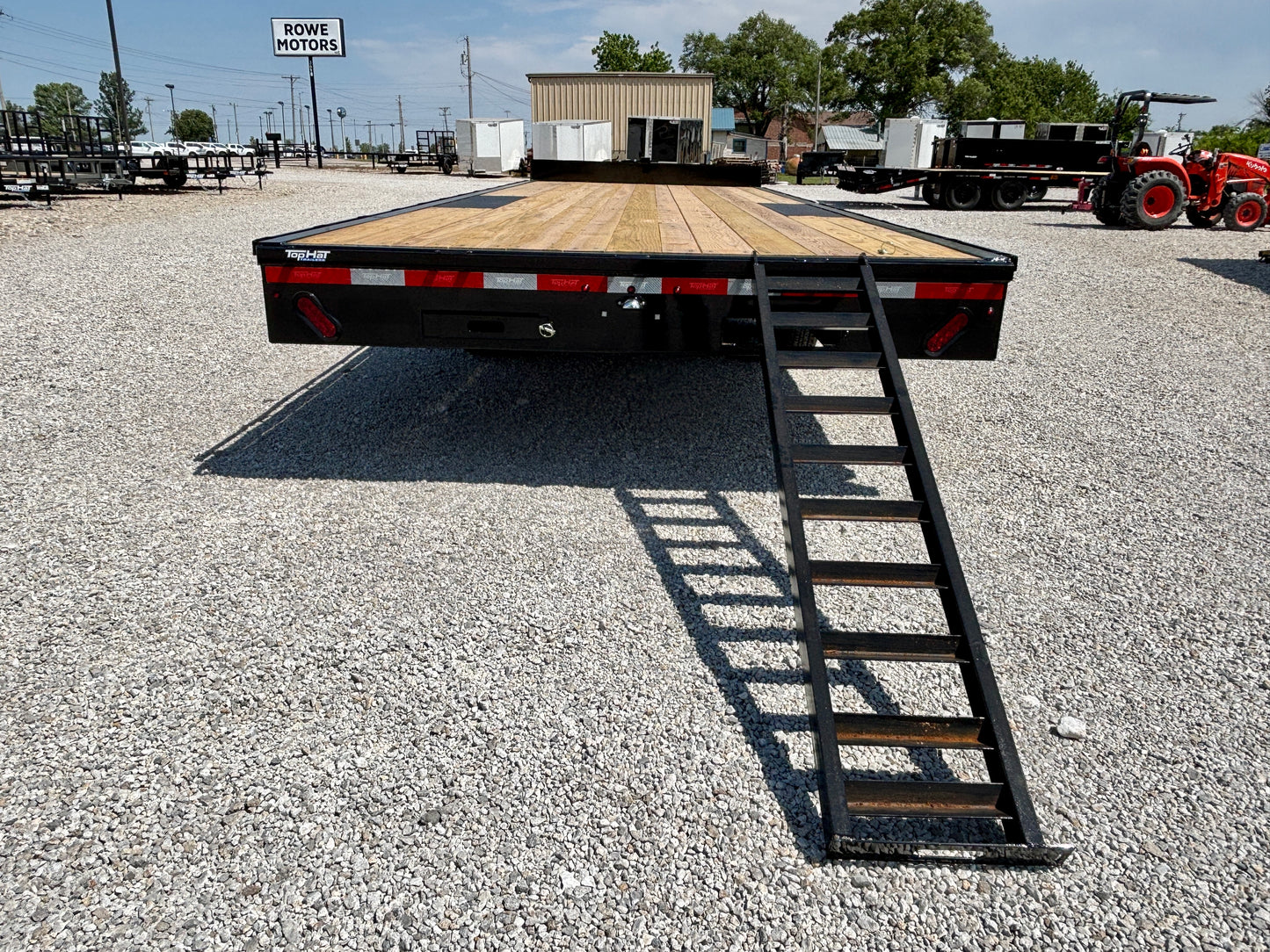 2026 Top Hat 102" x 24' 14K Bumper Pull Deckover Trailer