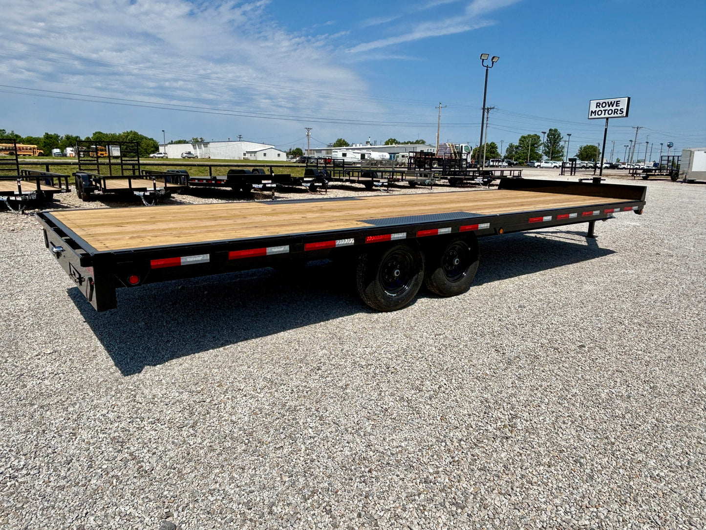 2026 Top Hat 102" x 24' 14K Bumper Pull Deckover Trailer