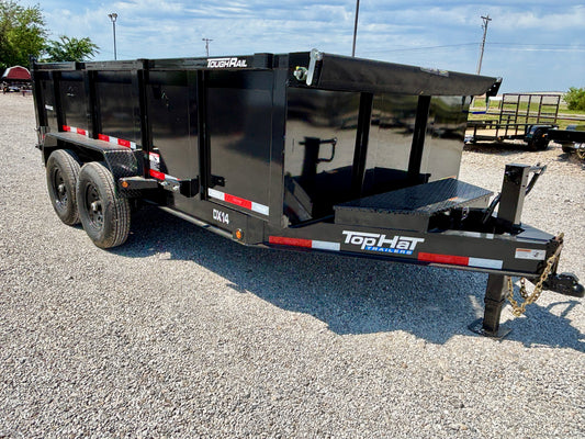 2026 Top Hat 14' 14K Dump Trailer With 3' Sides