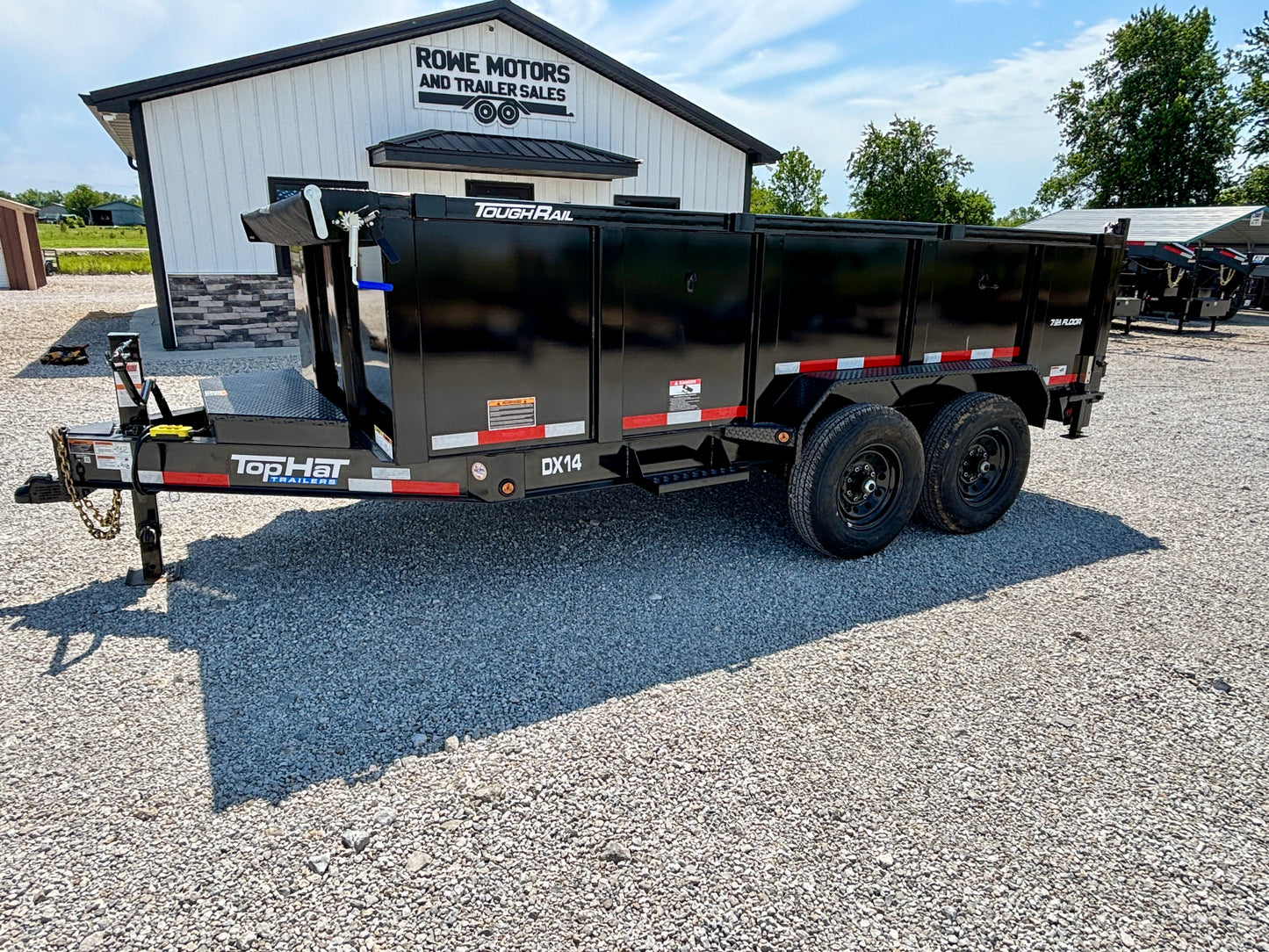 2026 Top Hat 14' 14K Dump Trailer With 3' Sides