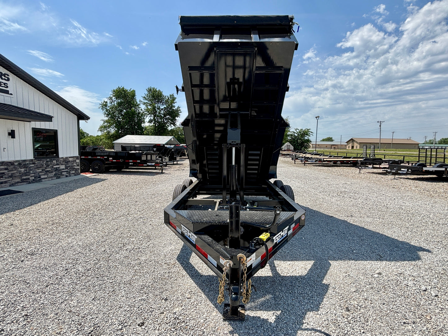 2026 Top Hat 14' 14K Dump Trailer With 3' Sides