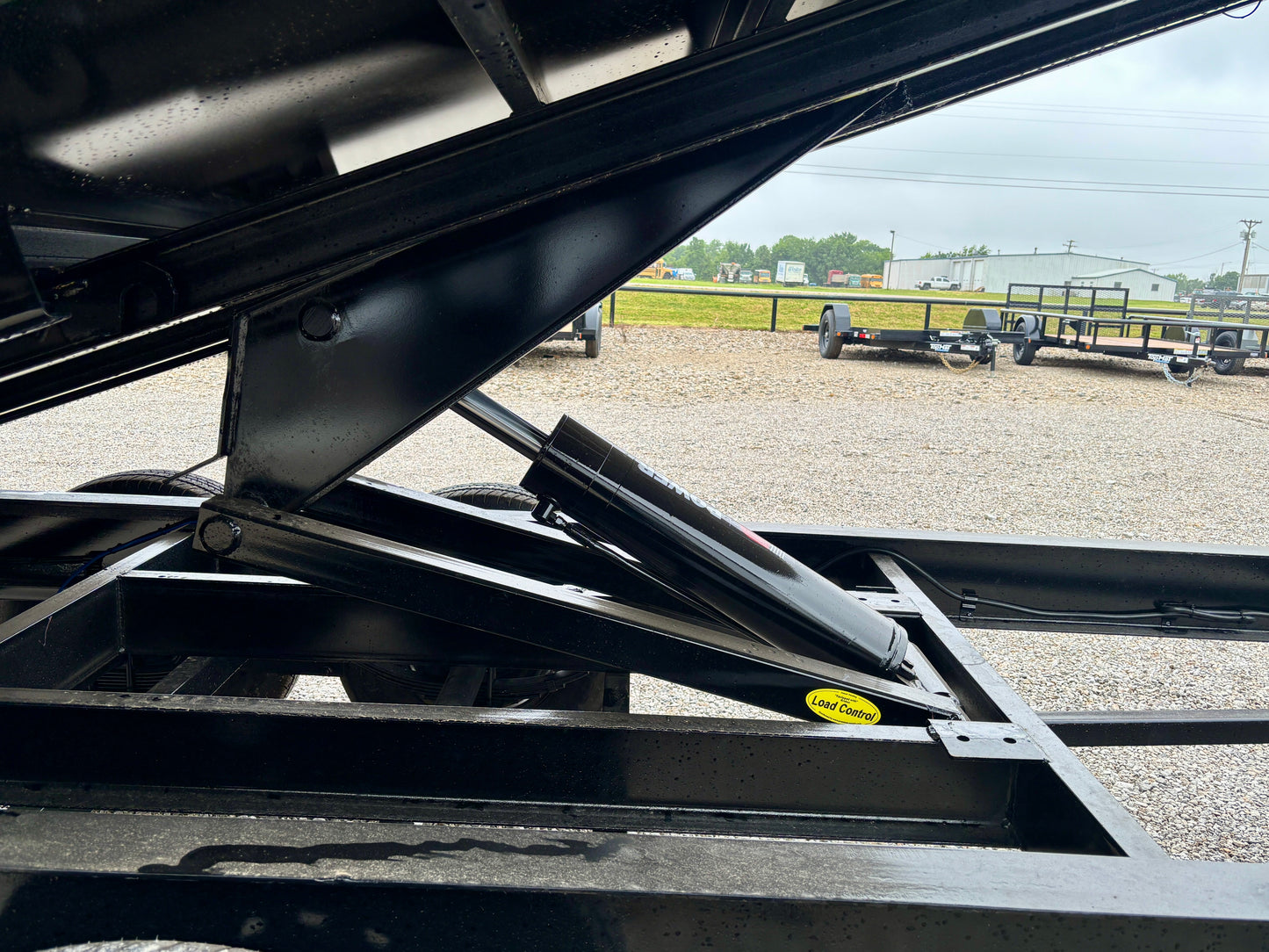 2026 Top Hat 14' 14K Deckover Drop Side Dump Trailer