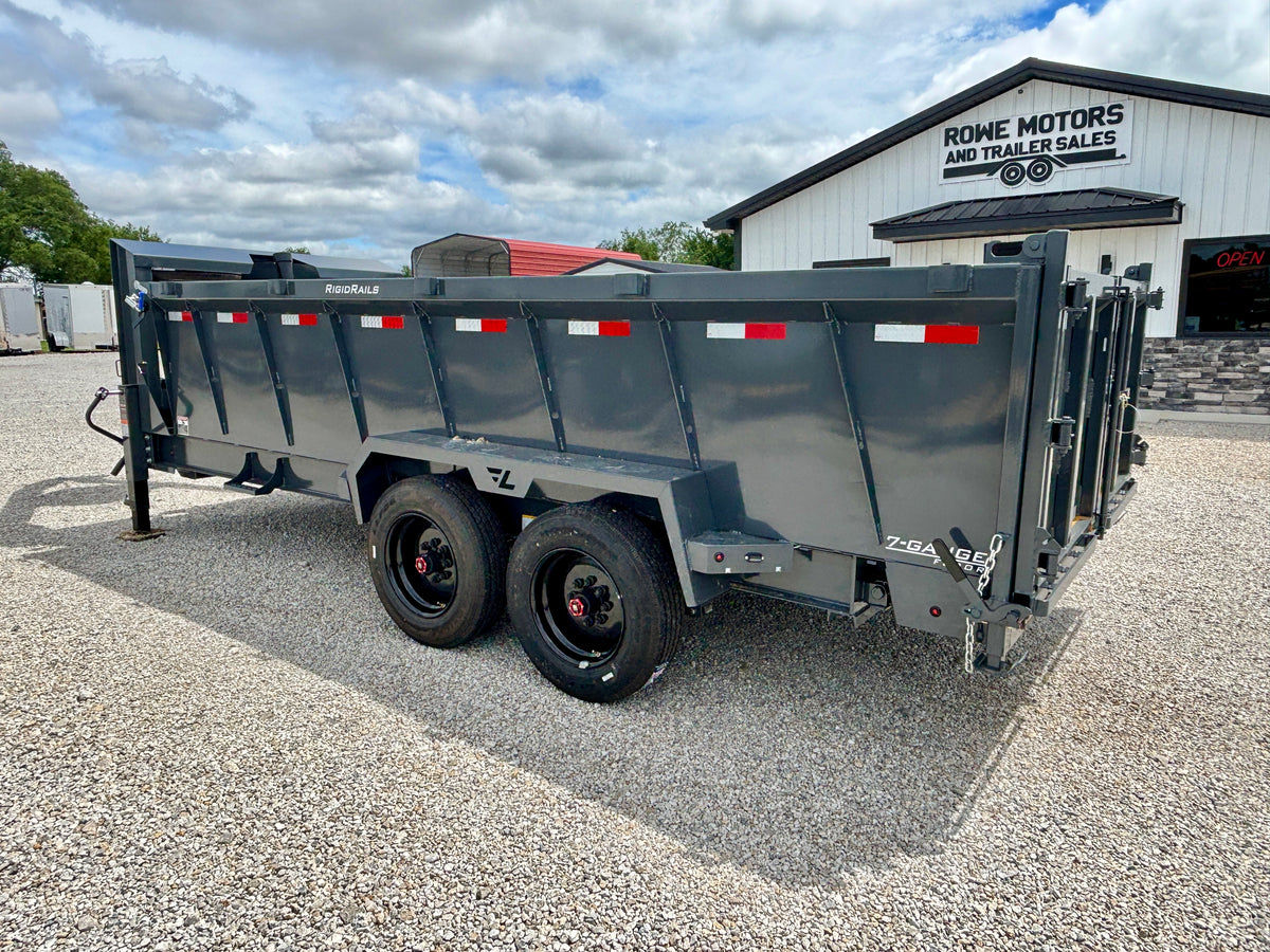2027 Lamar 16' 16K Gooseneck Dump Trailer With 3' Sides