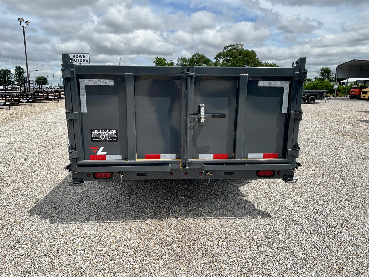 2027 Lamar 16' 16K Gooseneck Dump Trailer With 3' Sides