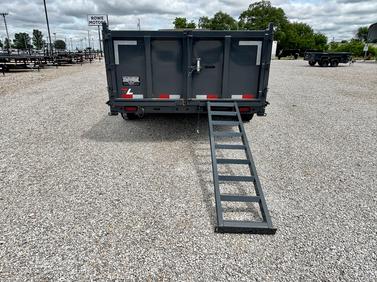 2027 Lamar 16' 16K Gooseneck Dump Trailer With 3' Sides