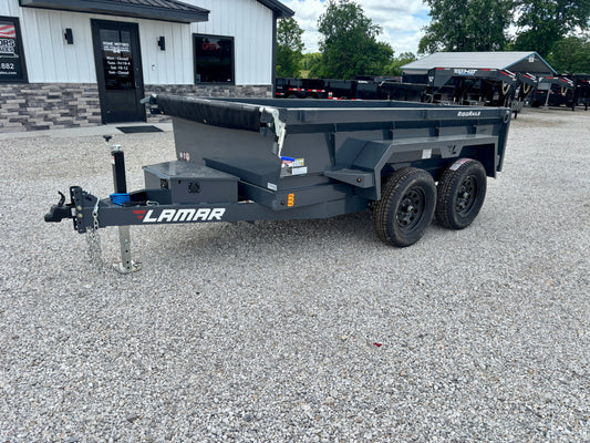 2026 Lamar 5'x 10' 7K Mini Dump Trailer