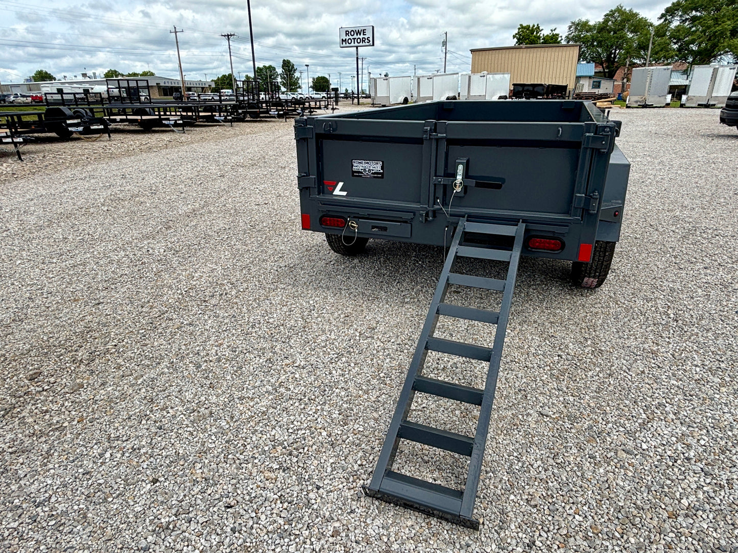 2026 Lamar 5'x 10' 7K Mini Dump Trailer