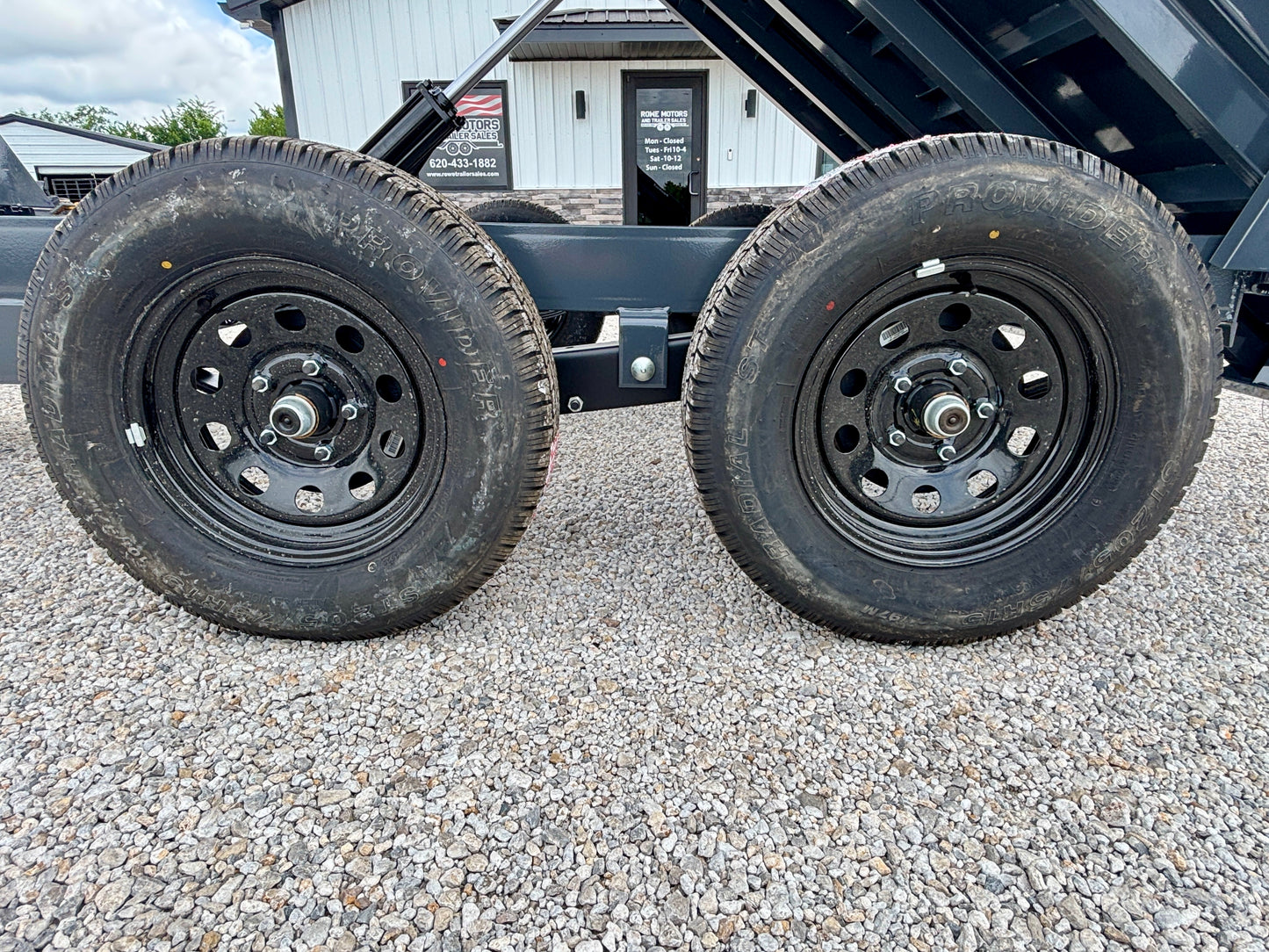 2026 Lamar 5'x 10' 7K Mini Dump Trailer