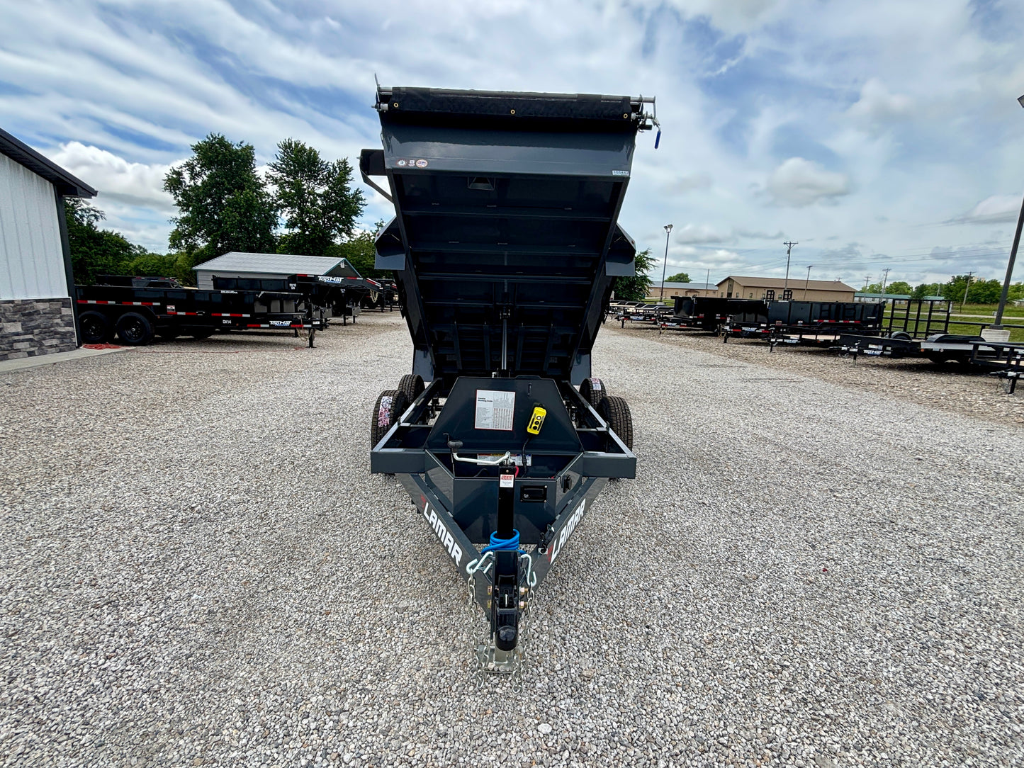 2026 Lamar 5'x 10' 7K Mini Dump Trailer