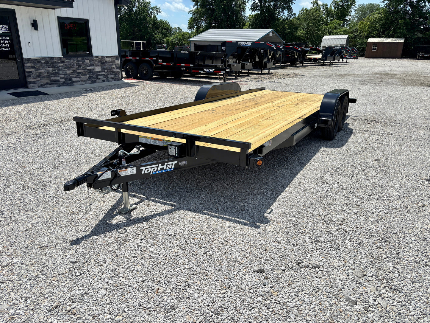 2026 Top Hat 20' 7K Basic SXS Hauler / Car Trailer