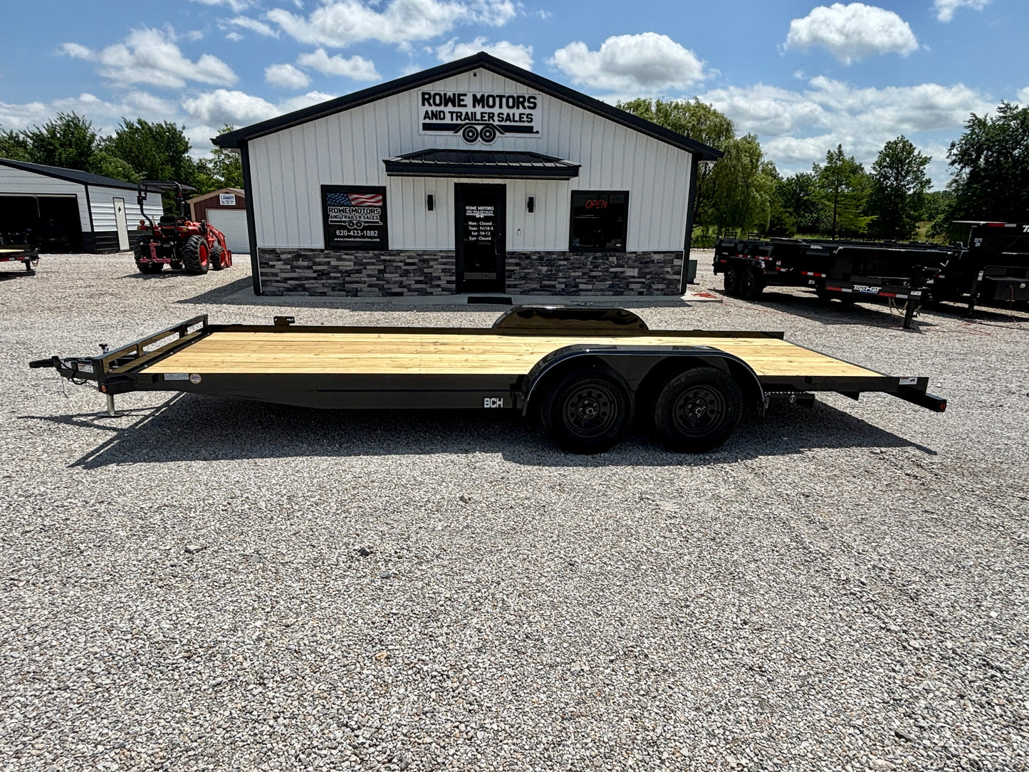 2026 Top Hat 20' 7K Basic SXS Hauler / Car Trailer