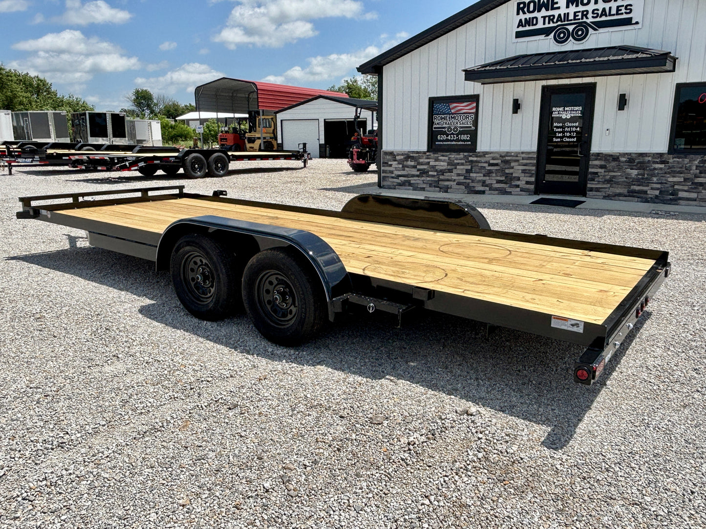 2026 Top Hat 20' 7K Basic SXS Hauler / Car Trailer