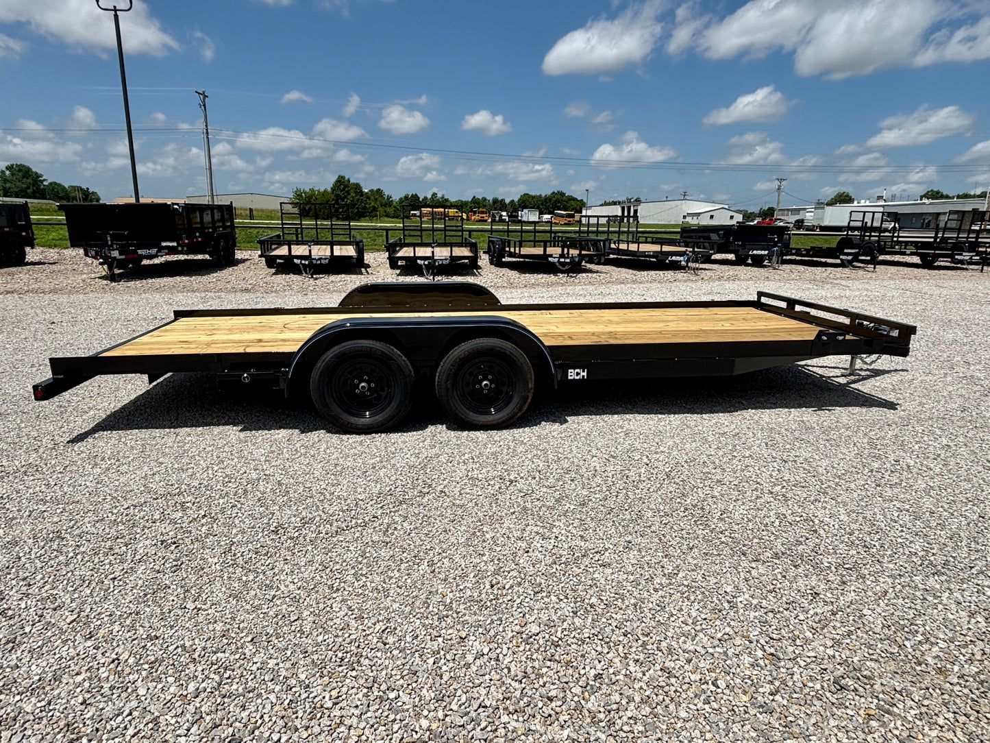 2026 Top Hat 20' 7K Basic SXS Hauler / Car Trailer