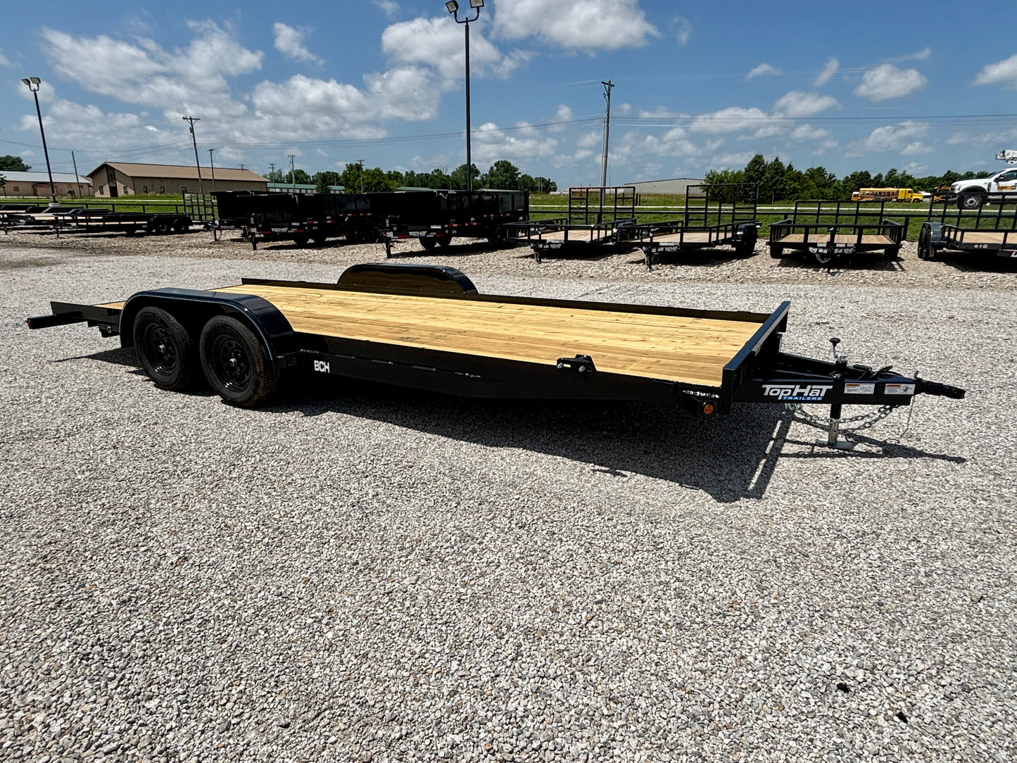 2026 Top Hat 20' 7K Basic SXS Hauler / Car Trailer