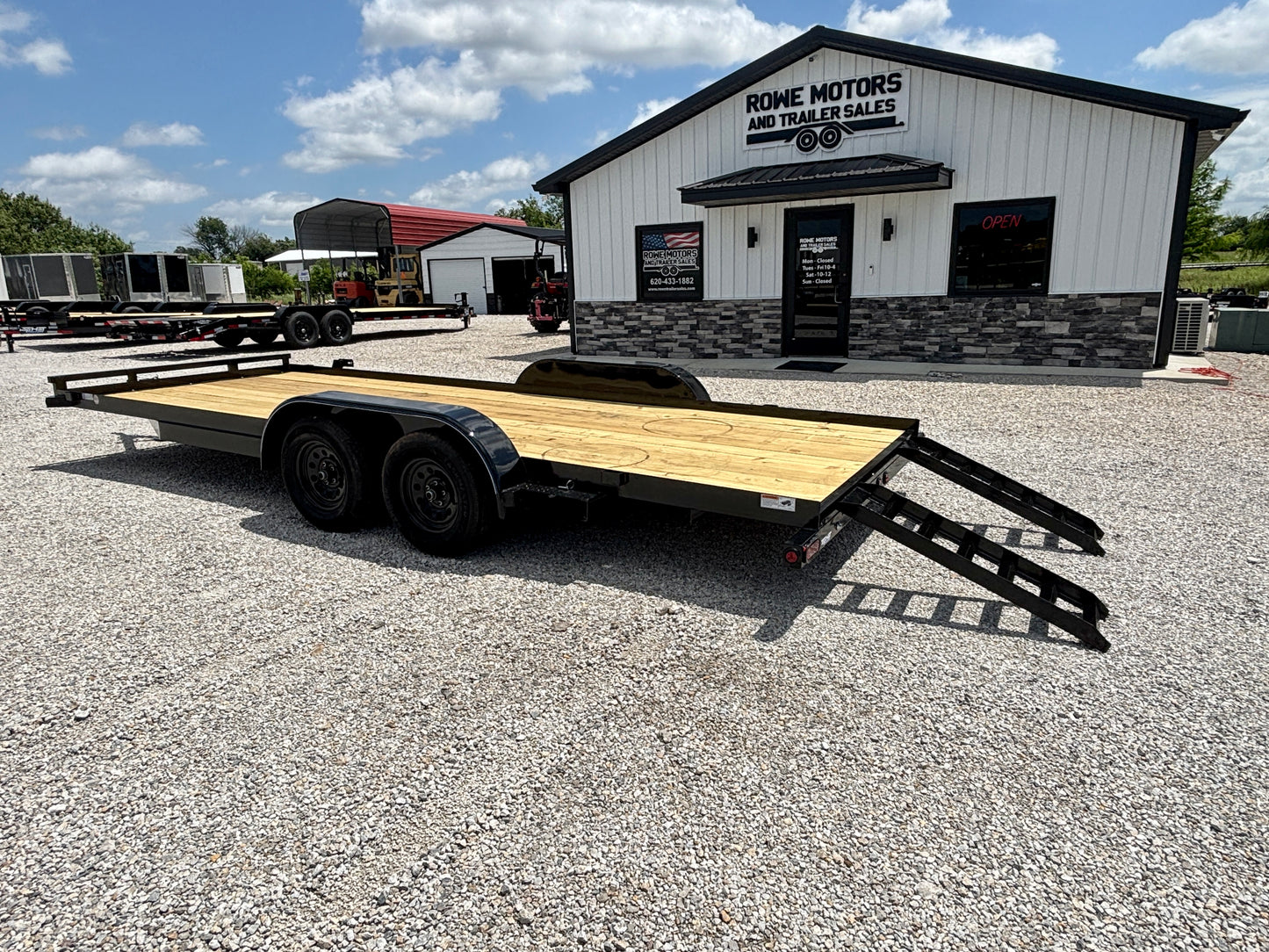 2026 Top Hat 20' 7K Basic SXS Hauler / Car Trailer