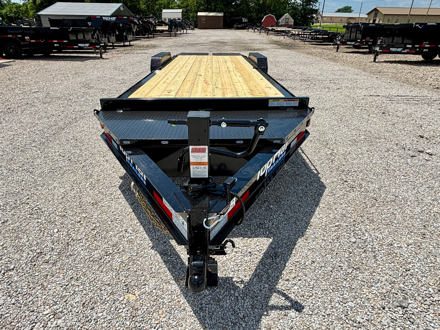 2026 Top Hat 24' 14K I Beam Equipment Trailer