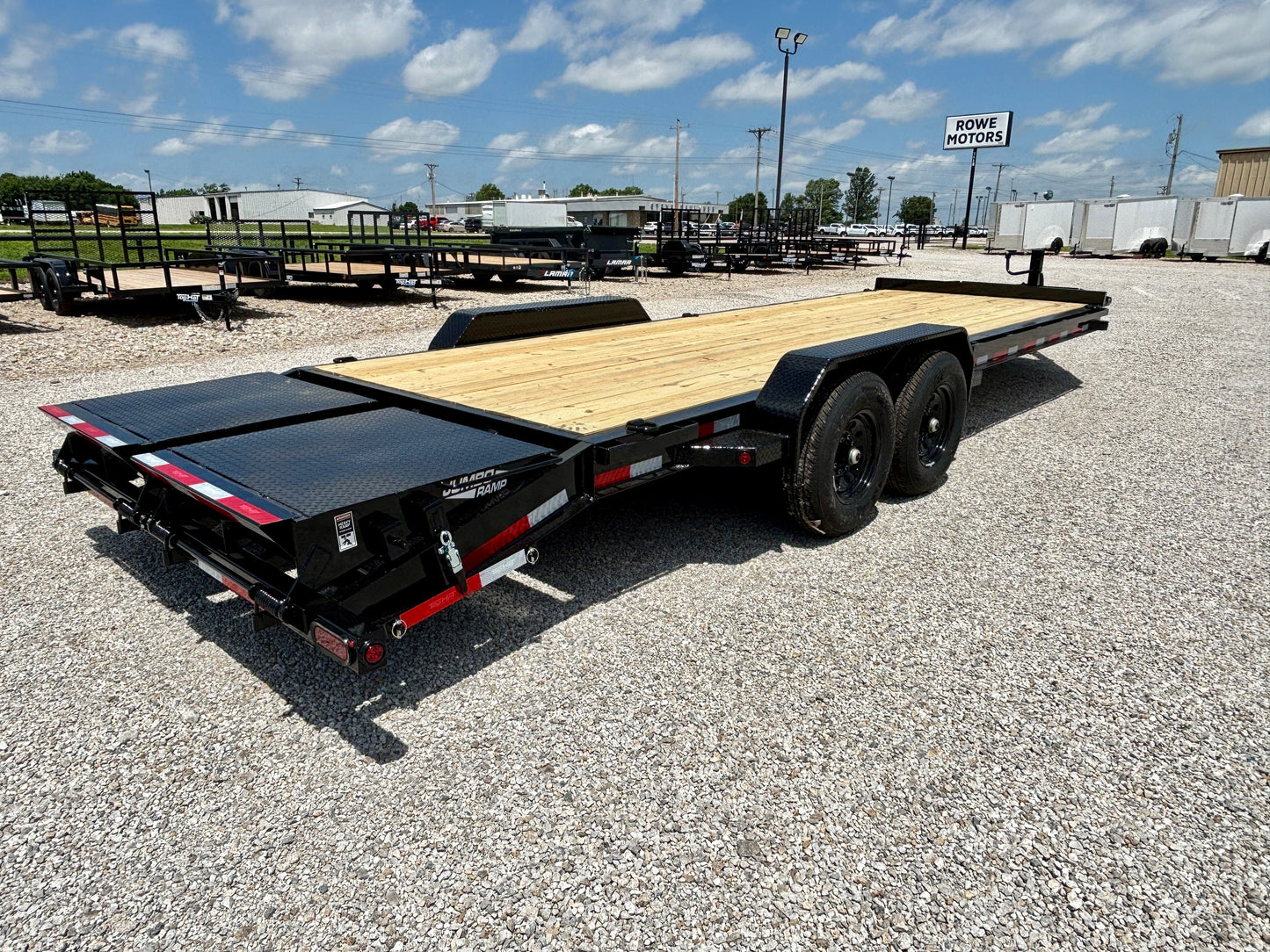 2026 Top Hat 24' 14K I Beam Equipment Trailer