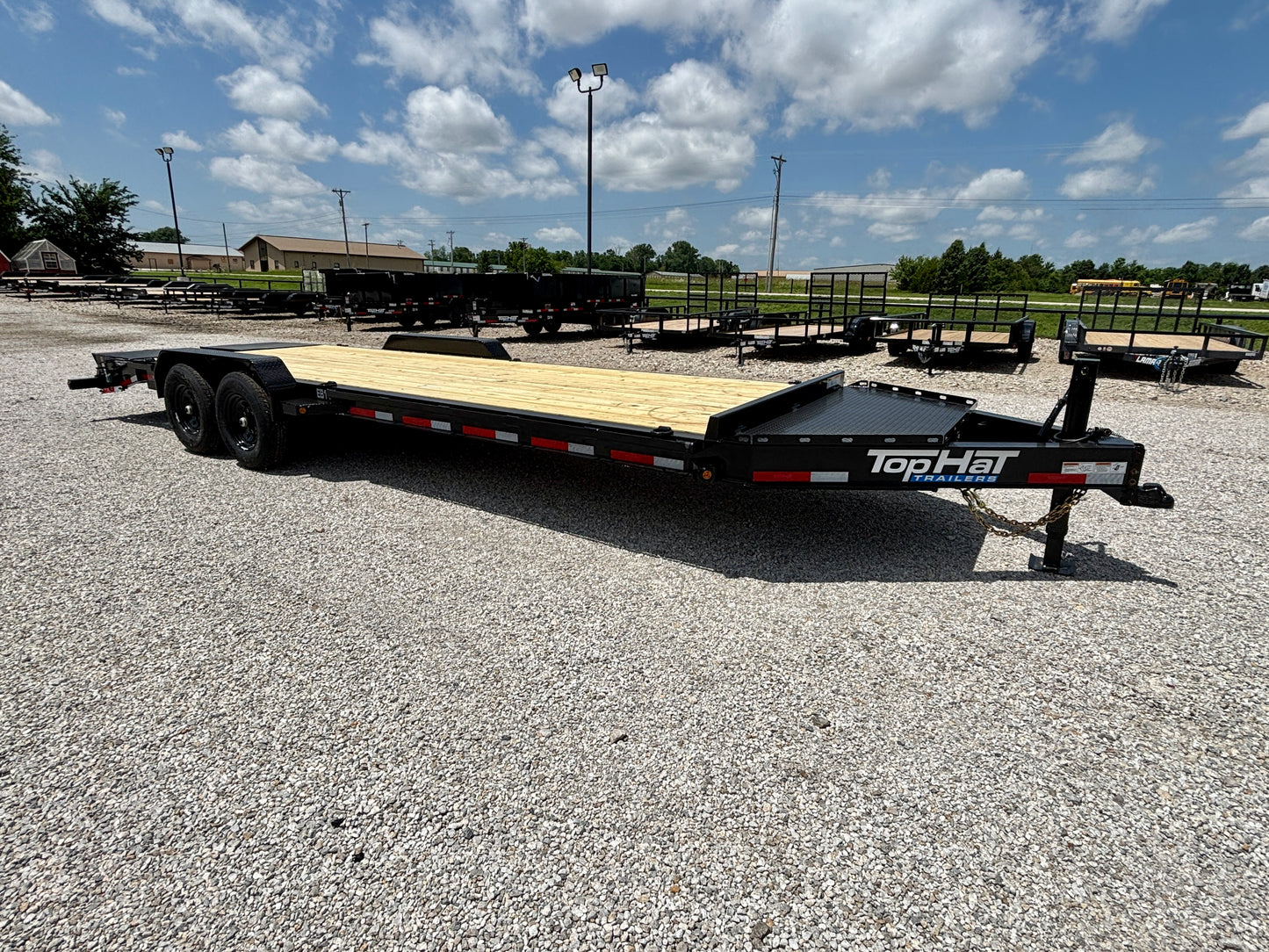 2026 Top Hat 24' 14K I Beam Equipment Trailer