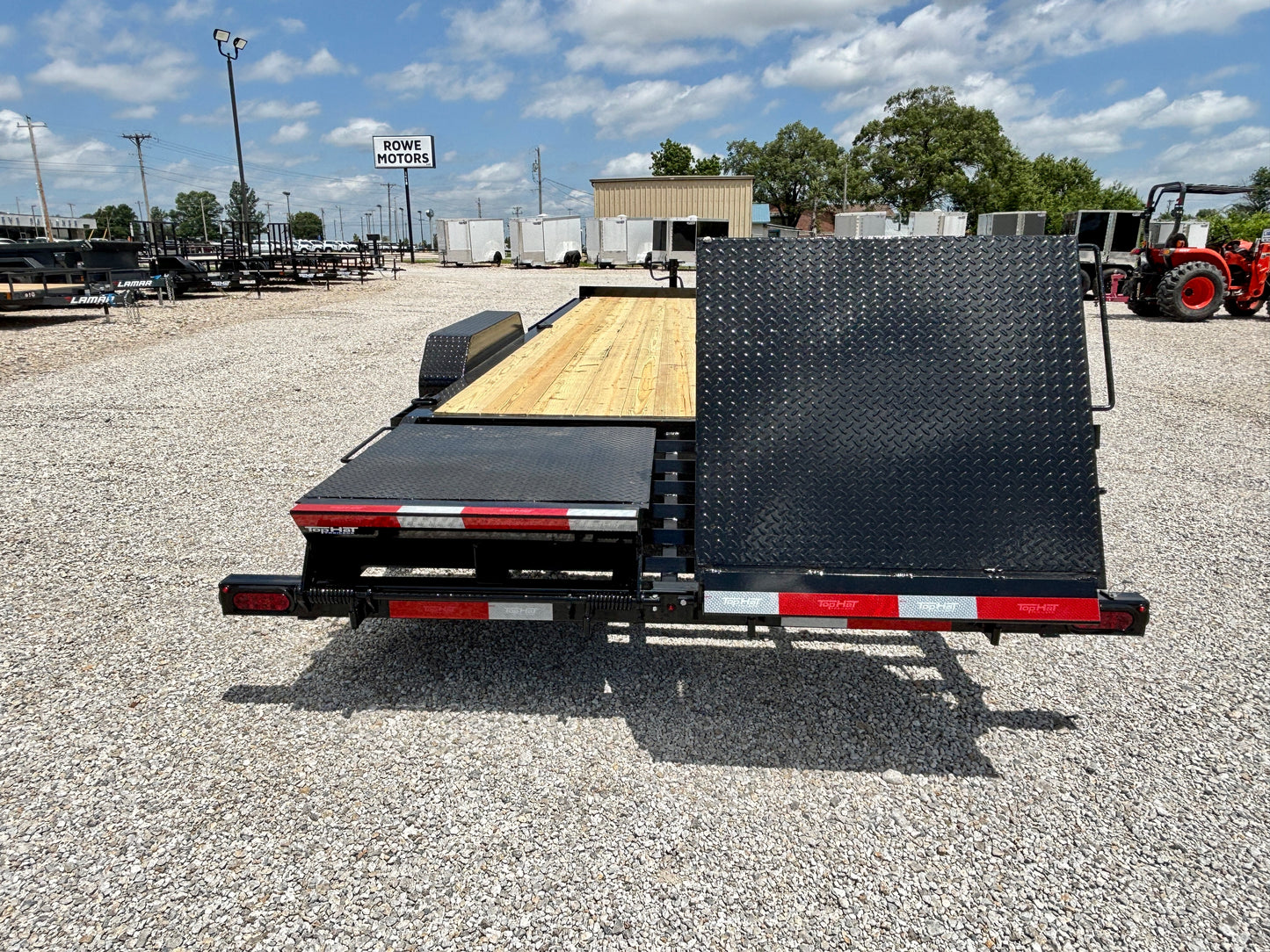 2026 Top Hat 24' 14K I Beam Equipment Trailer