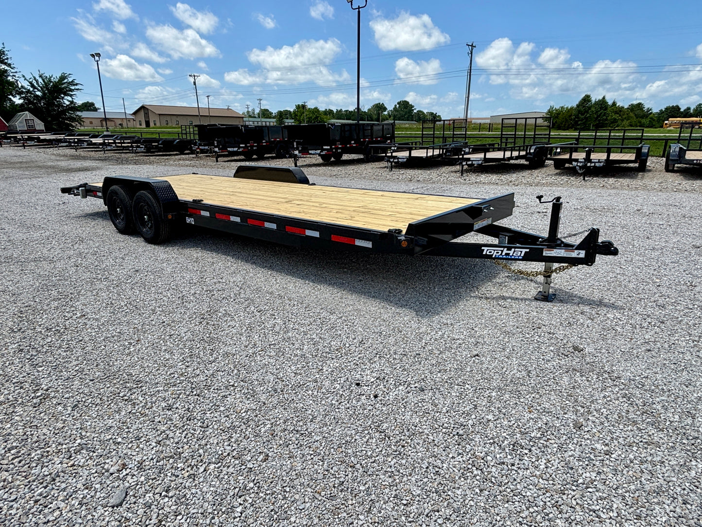 2026 Top Hat 24' 10K Light Equipment / SXS Hauler / Car Trailer