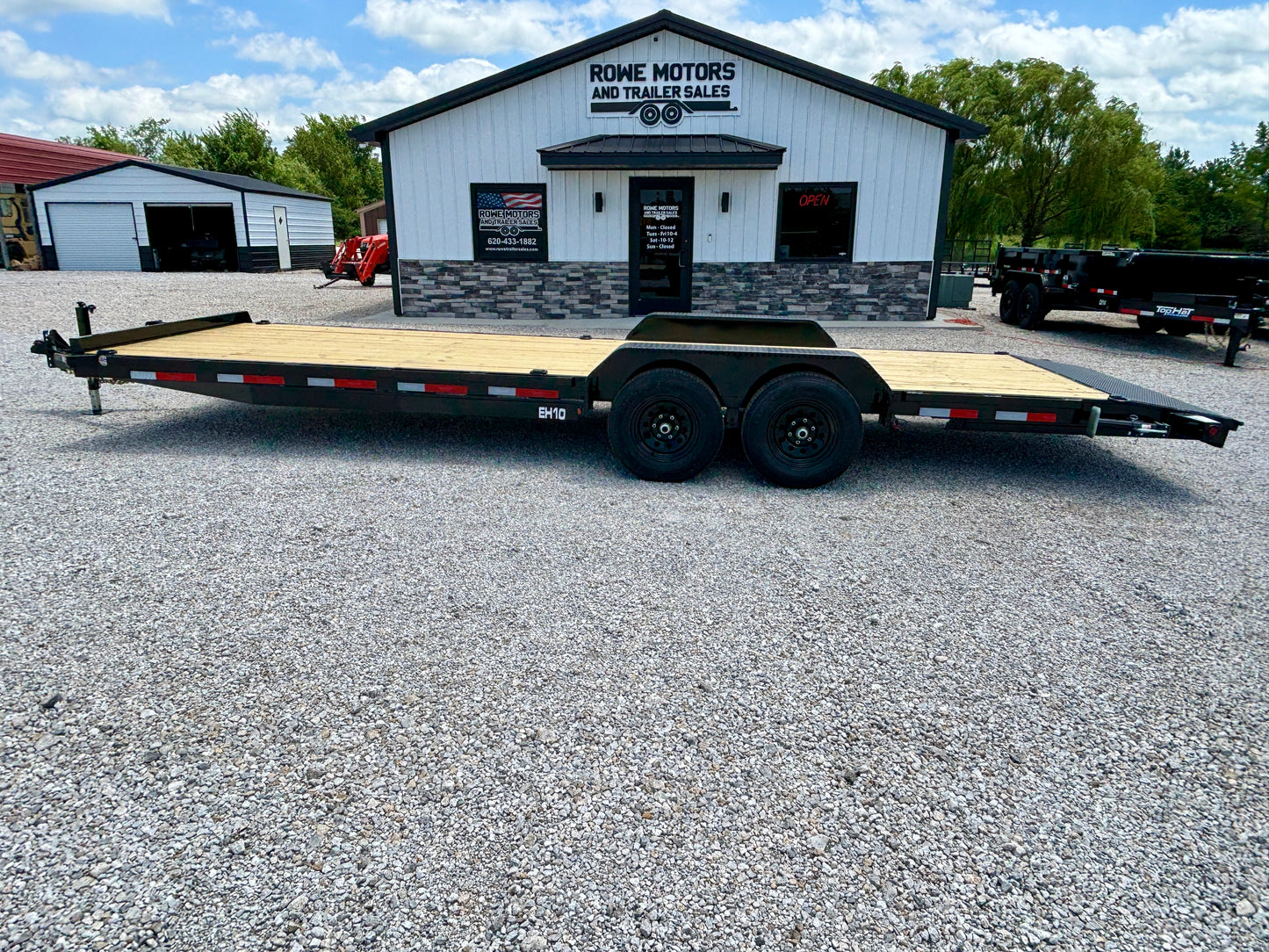2026 Top Hat 24' 10K Light Equipment / SXS Hauler / Car Trailer