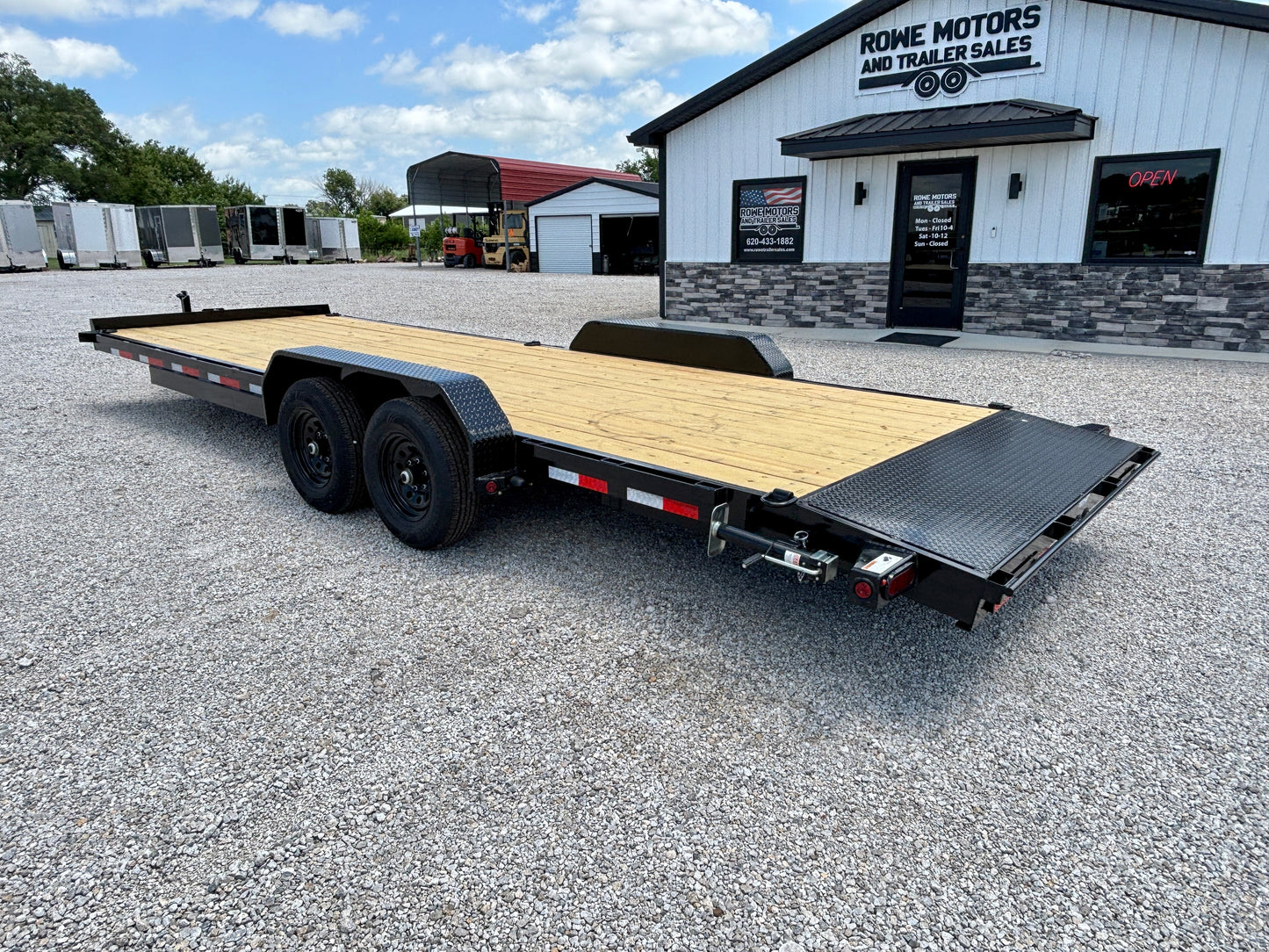 2026 Top Hat 24' 10K Light Equipment / SXS Hauler / Car Trailer