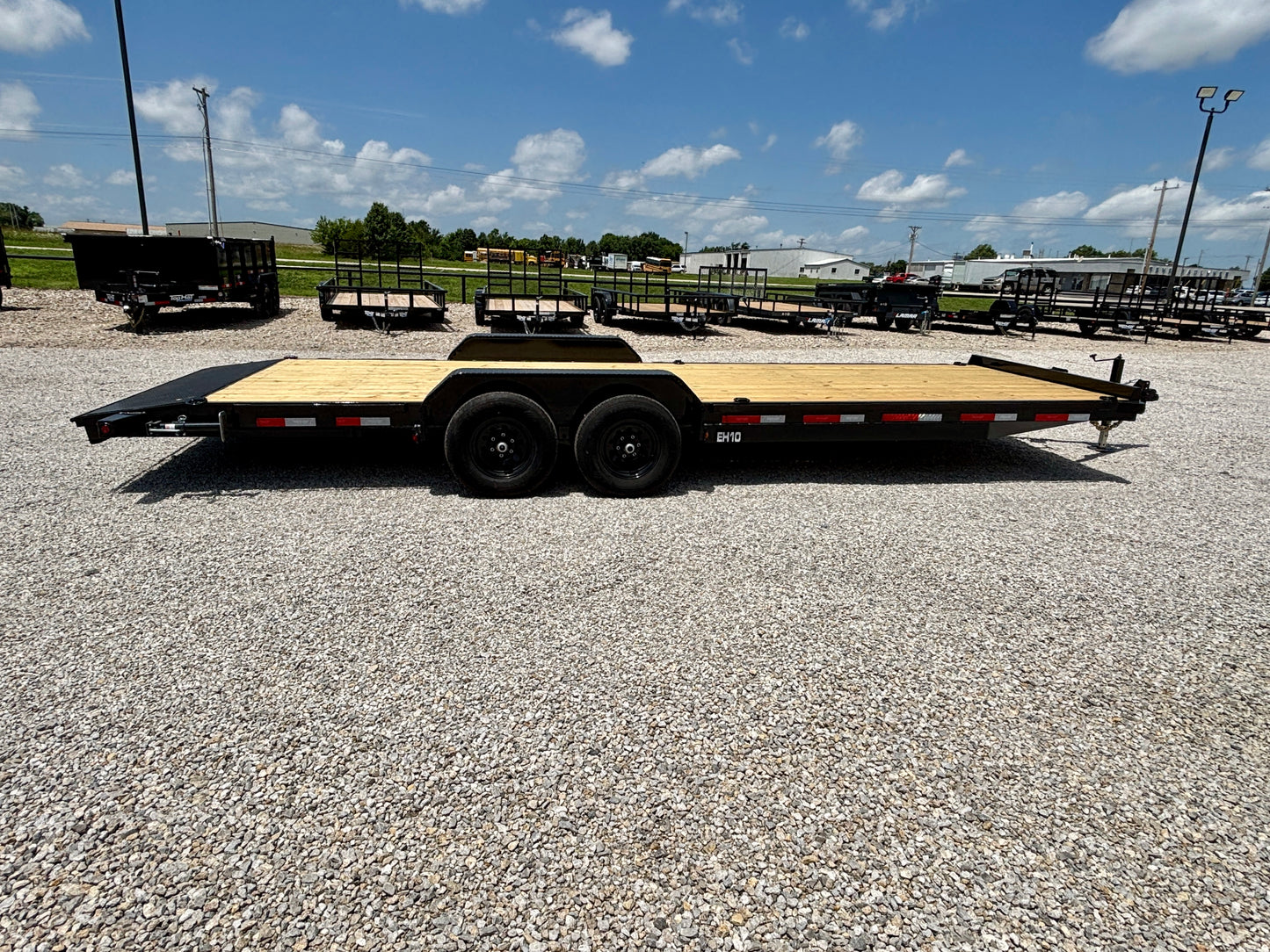 2026 Top Hat 24' 10K Light Equipment / SXS Hauler / Car Trailer