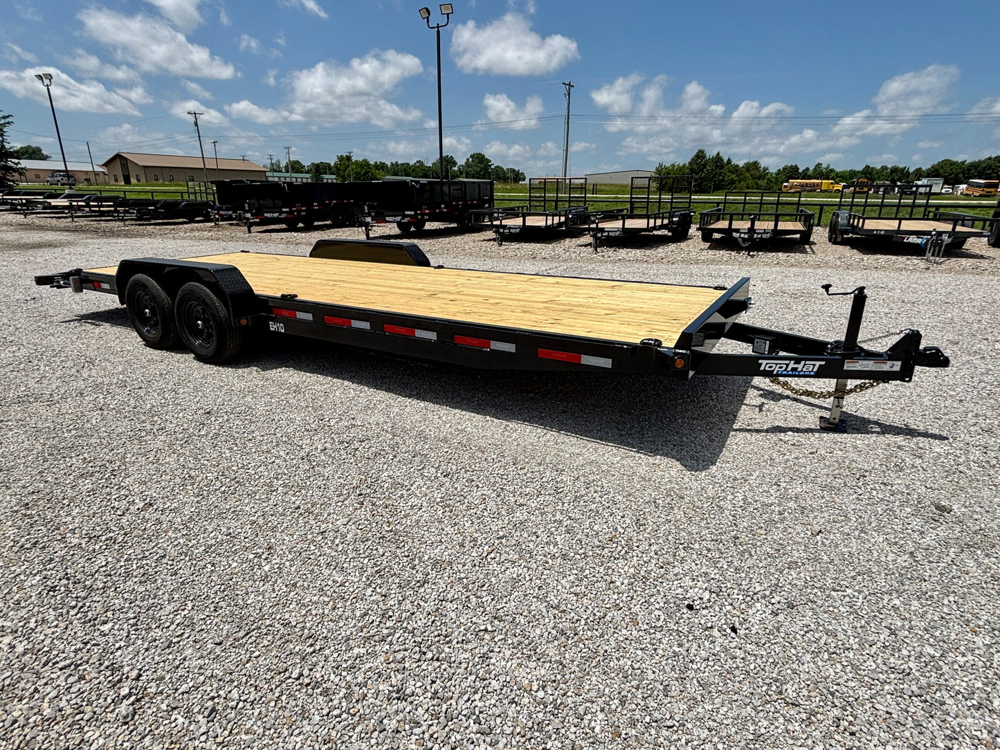 2026 Top Hat 24' 10K Light Equipment / SXS Hauler / Car Trailer