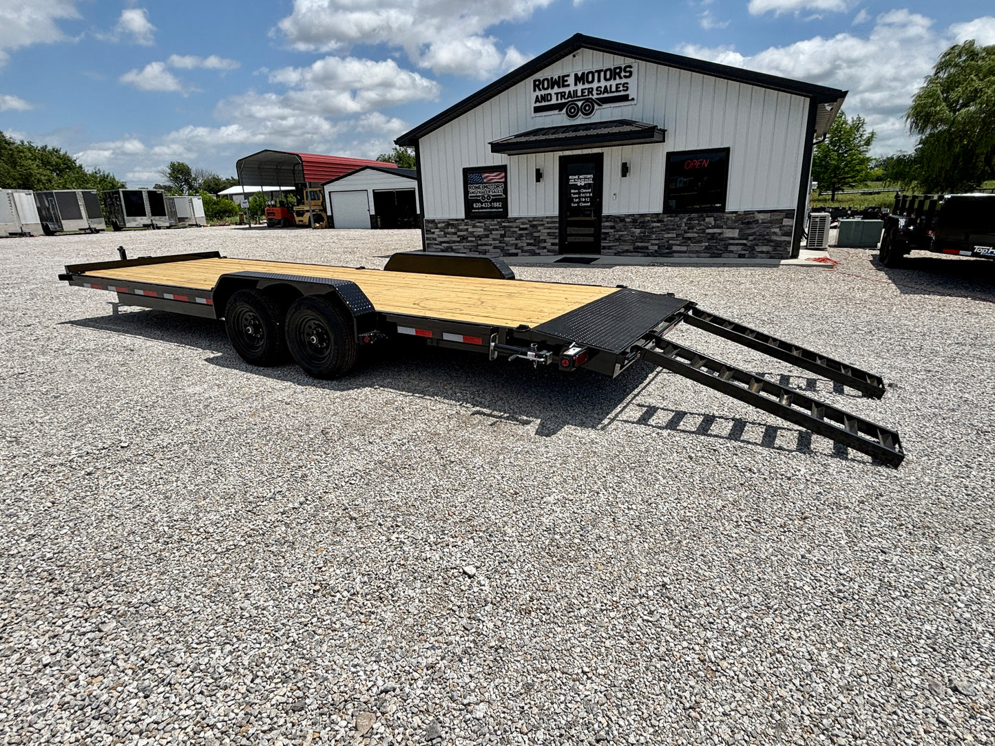 2026 Top Hat 24' 10K Light Equipment / SXS Hauler / Car Trailer