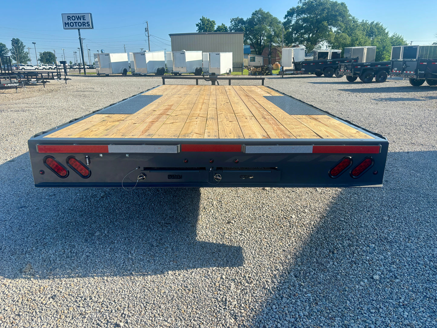 2026 Lamar 102" x 20' 14K Bumper Pull Deckover Trailer