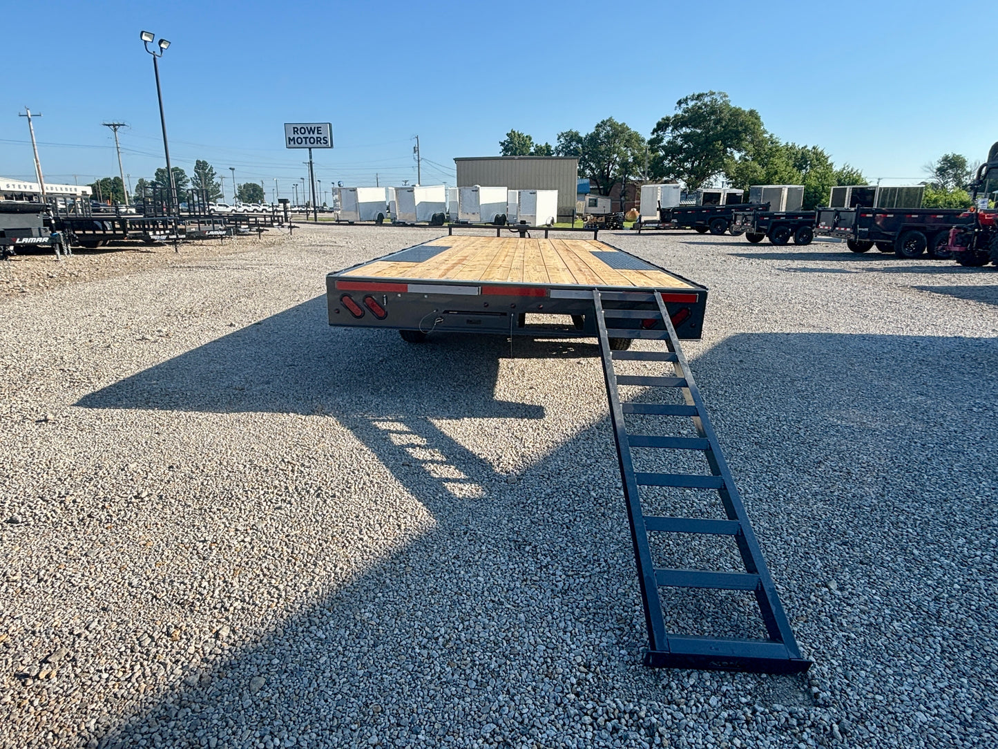 2026 Lamar 102" x 20' 14K Bumper Pull Deckover Trailer
