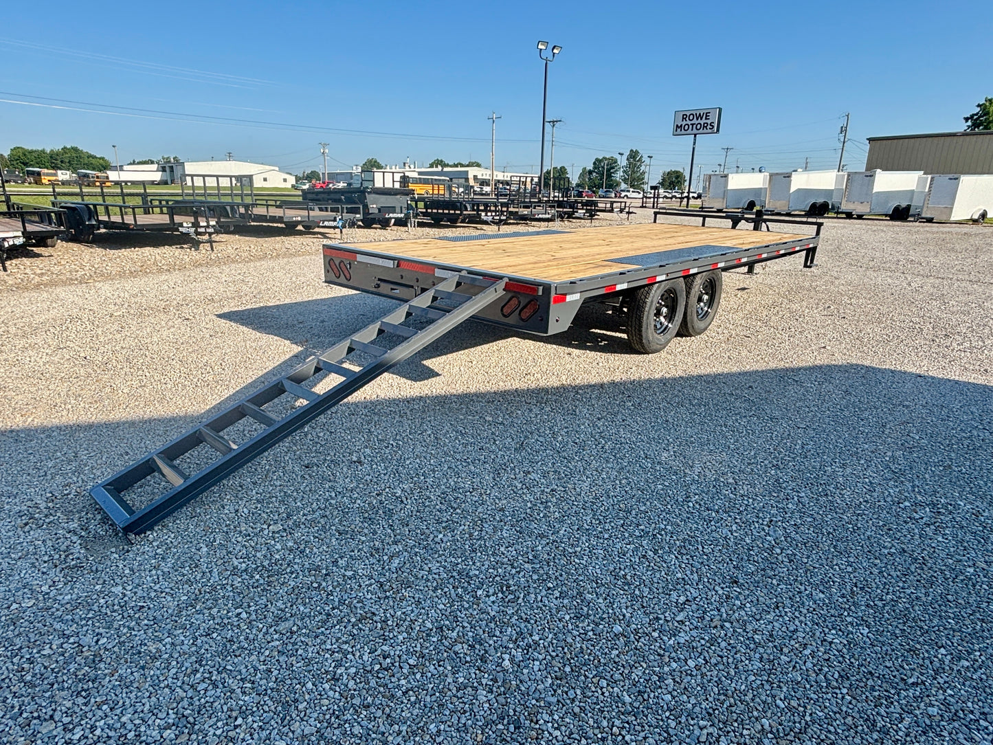 2026 Lamar 102" x 20' 14K Bumper Pull Deckover Trailer