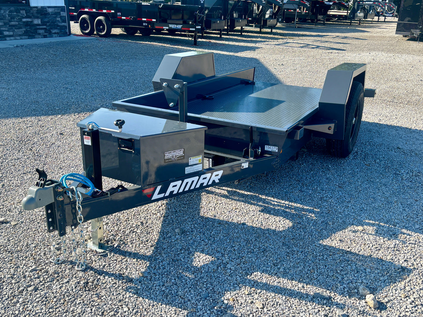2026 Lamar 59" x 10' 7K Scissor Tilt Trailer