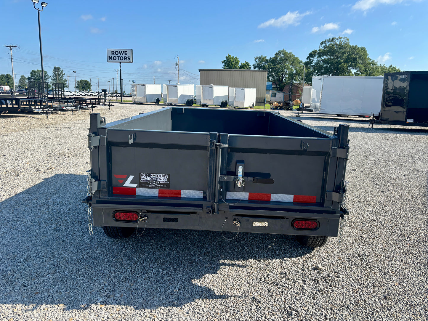 2026 Lamar 5'x 10' 10K Mini Dump Trailer With Spreader Gate