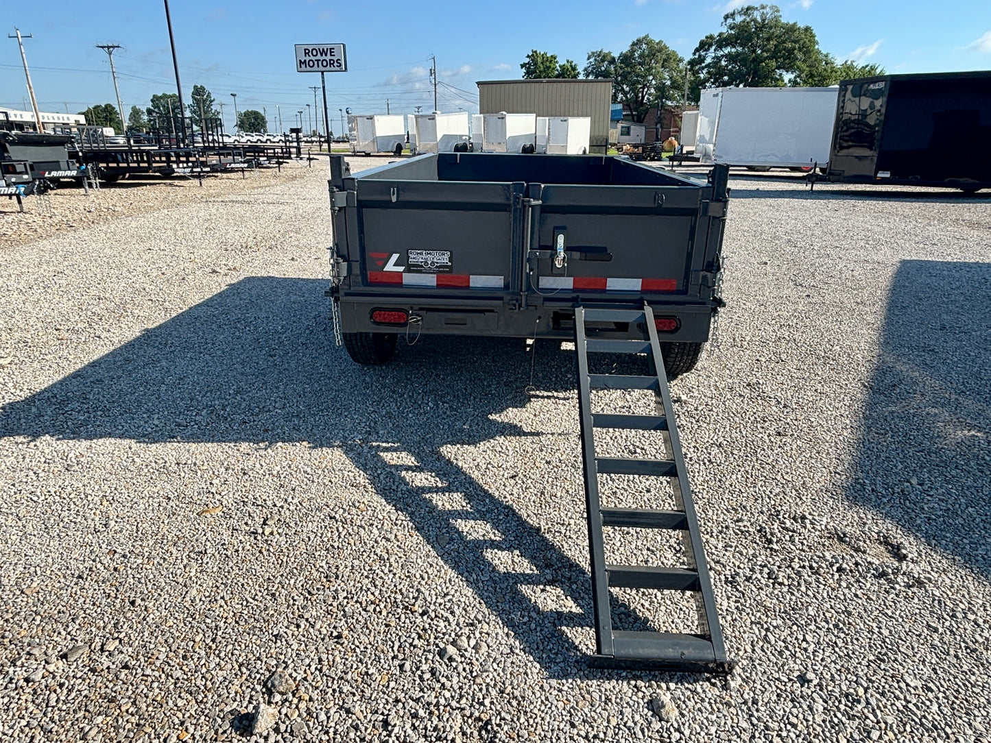 2026 Lamar 5'x 10' 10K Mini Dump Trailer With Spreader Gate